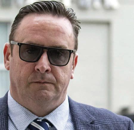 BULLY EX-GARDA GETS MOODY BEHIND BARS