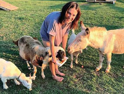 Star names baby donkey after a fan