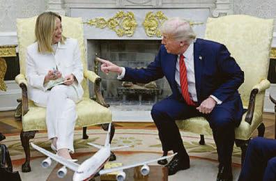 TRUMP IN 'NO RUSH' FOR DEAL