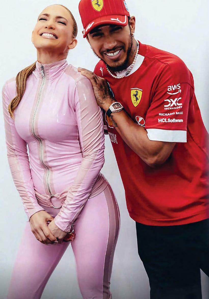 At least Lewis has a winning smile