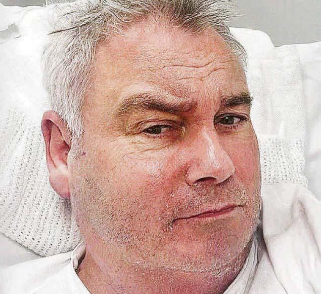 Eamonn rushed to hospital after fall
