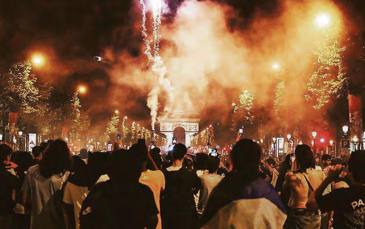 FRANCE ON FIRE