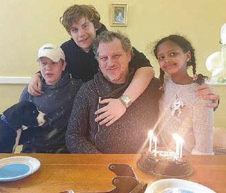Rob's first words were 'My family, I'm out'