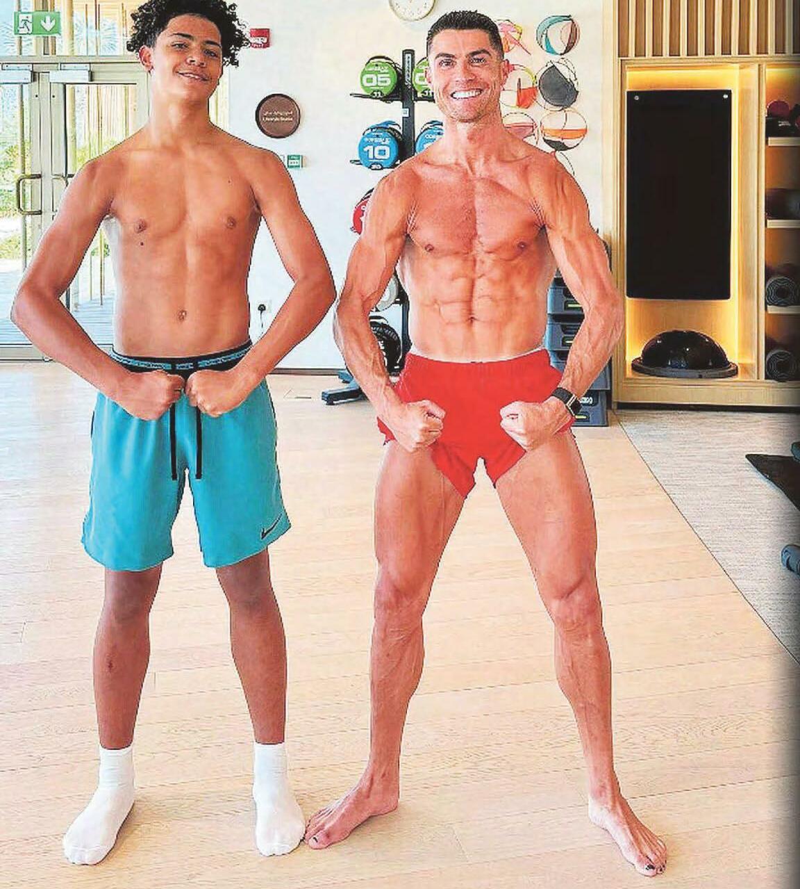 Cristiano's call to arms... to Junior