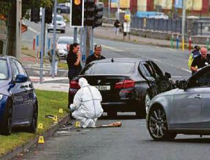 Feud hit & run victim 'ran over twice'