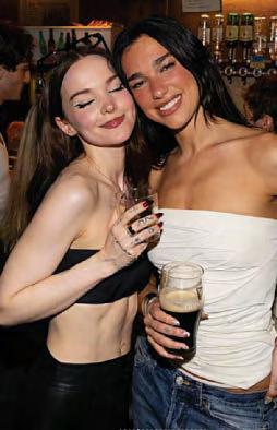 Get your Lipa around a pint of the black stuff...