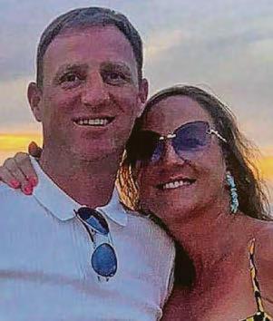 Hubby 'scarred' by wife's holiday fall horror