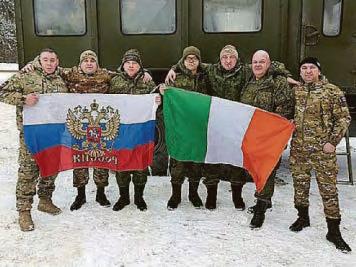 Irish thug fighting for Russia: I've won a medal