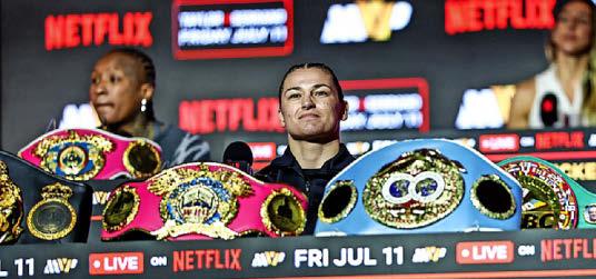KATIE: ROAR WITH THE PUNCHES...