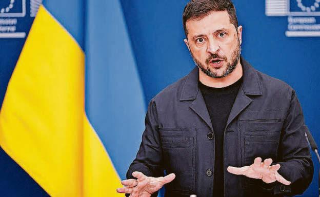 ZELENSKY DEMANDS SOME VLAD COMPANY