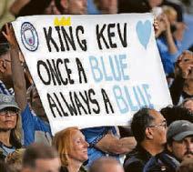 KING KEV IS FEELING BLUE