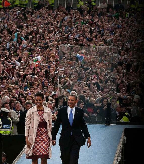 Obama's Irish ancestor had a hair-raising time