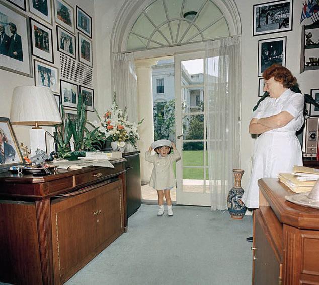 My aunt was nanny to JFK's two children... she had to tell them their daddy was dead