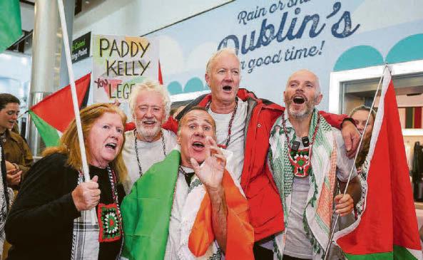 Irish activists slam 'inhumane' actions