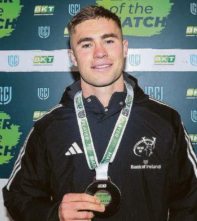 MUNSTER STAR IS LOOKING JACKED