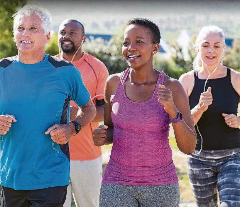 Weekly park jogs boosts mood, wellbeing and health
