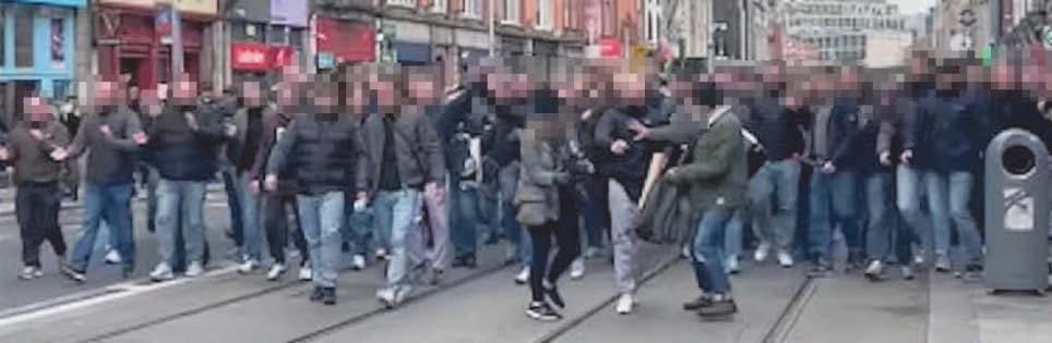 German club says hooligans' attack on snapper in Dublin was 'unacceptable violence'