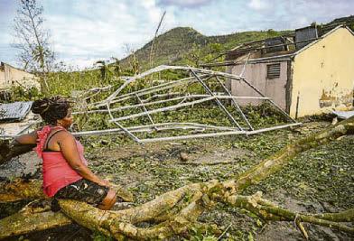 Mel's wake of devastation..