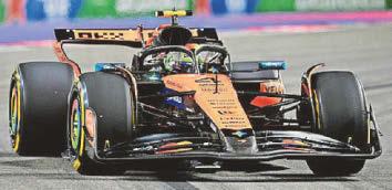 I'D ALREADY BE WORLD CHAMPION IN LANDO'S CAR