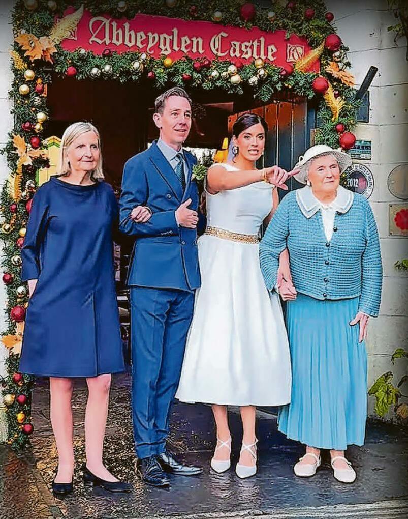 Couple's joy at Ryan the knot