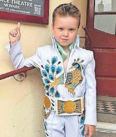 MINI ELVIS, 5, TO GET VEGAS ALL SHOOK UP