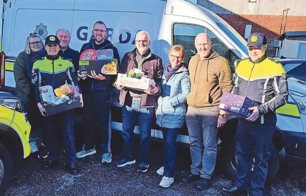 OPERATION HAMPER DELIVERING GOODIES TO FAMILIES