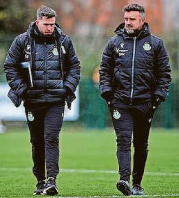 ROVER & OUT FOR MCPHAIL AT TALLAGHT