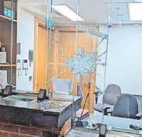 Arrest after damage to Garda station