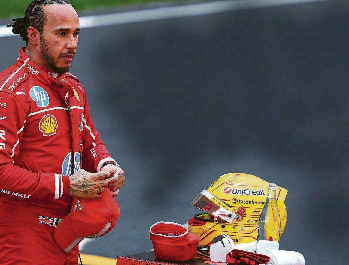LEWIS TRAPPED IN LIMBO LANDO