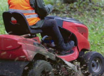 LAWNMOWER DRIVER DIES IN ROAD TRAGEDY