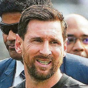 Star's appearance turns a bit Messi