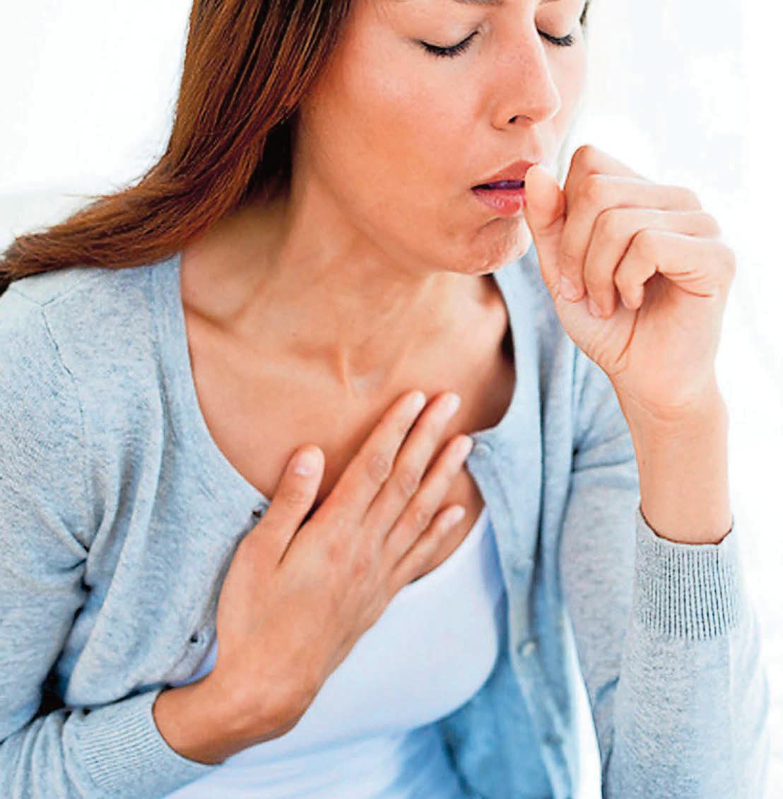 Coughing around the Christmas tree