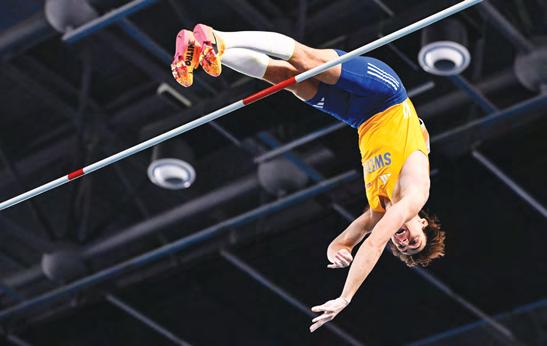 Duplantis ‘grinds’ for gold as stellar trio shine