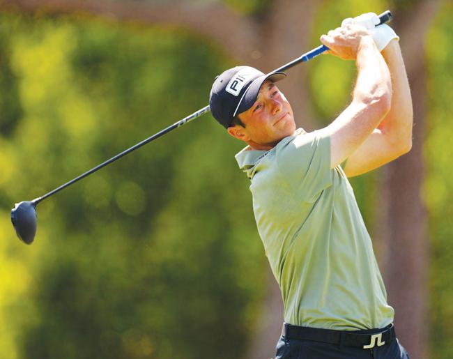 Hovland grabs share of Valspar lead