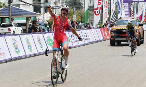 Swiss Pellaud wins the first stage in Thailand Tour