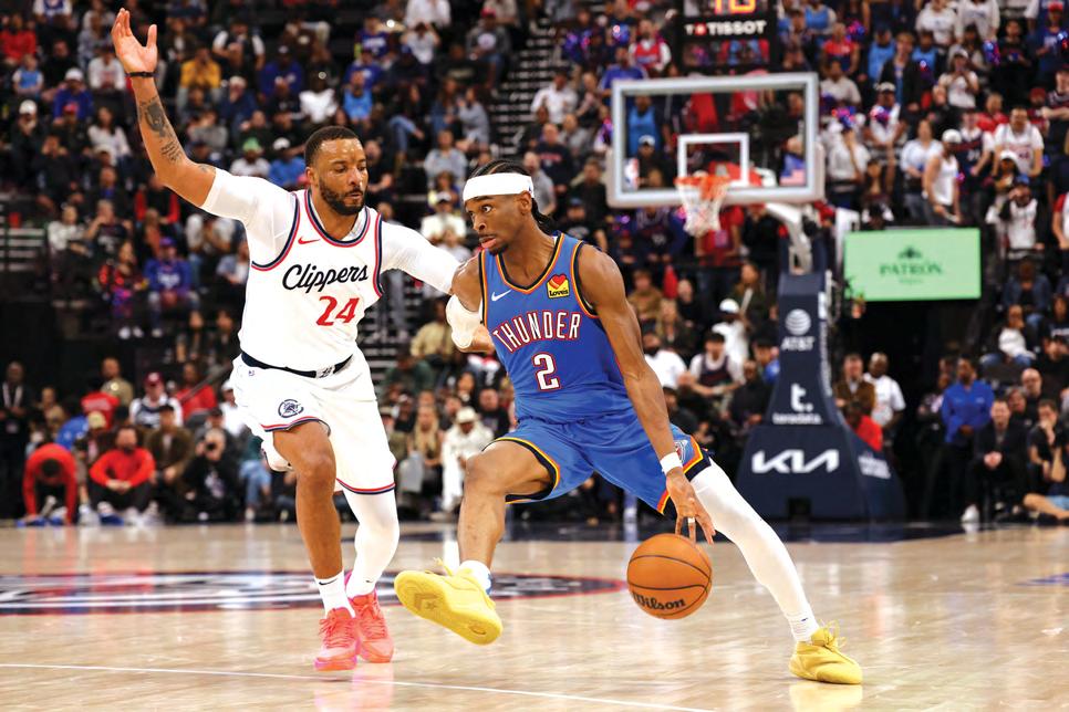 Thunder hold off Clippers