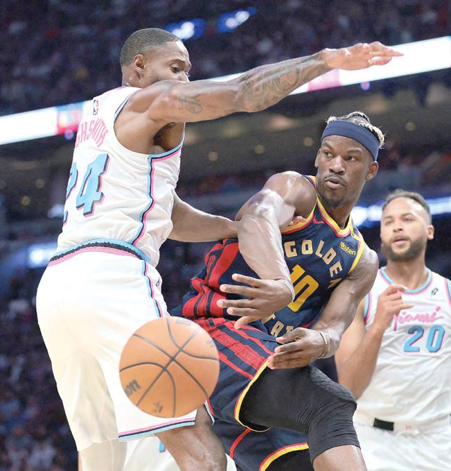 Heat scorch Warriors on Butler's return to Miami