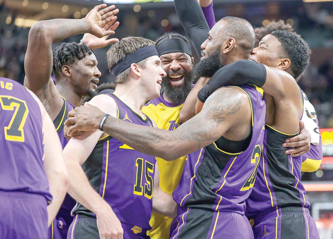 King James tips in winner