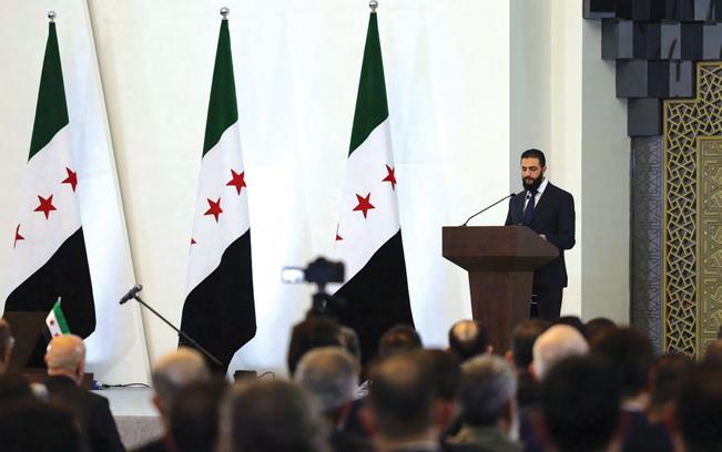 Syria forms new caretaker government