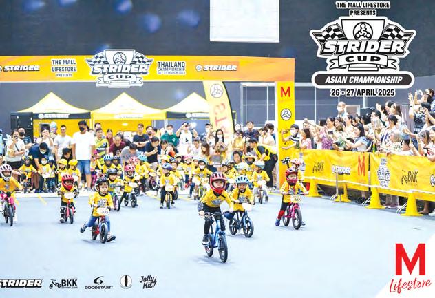Asia's top strider riders to race it out at The Mall Bangkae