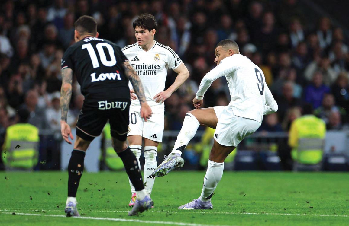 Mbappe brace fires Madrid past Leganes