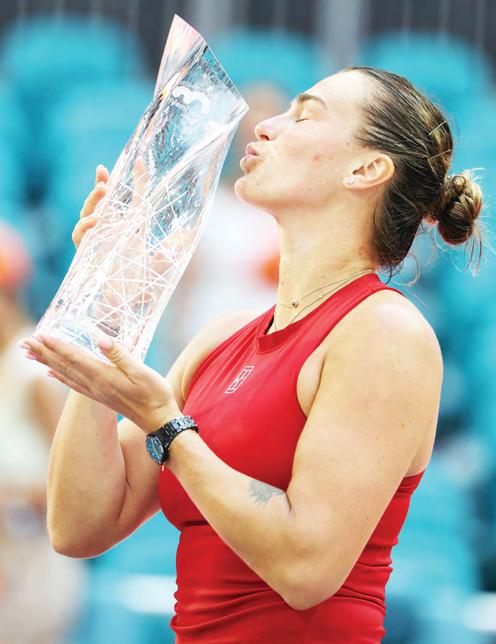Cool Sabalenka cruises to Miami title