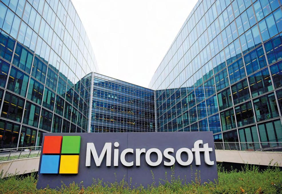 FOUR MEN LOOM LARGE IN MICROSOFT HISTORY