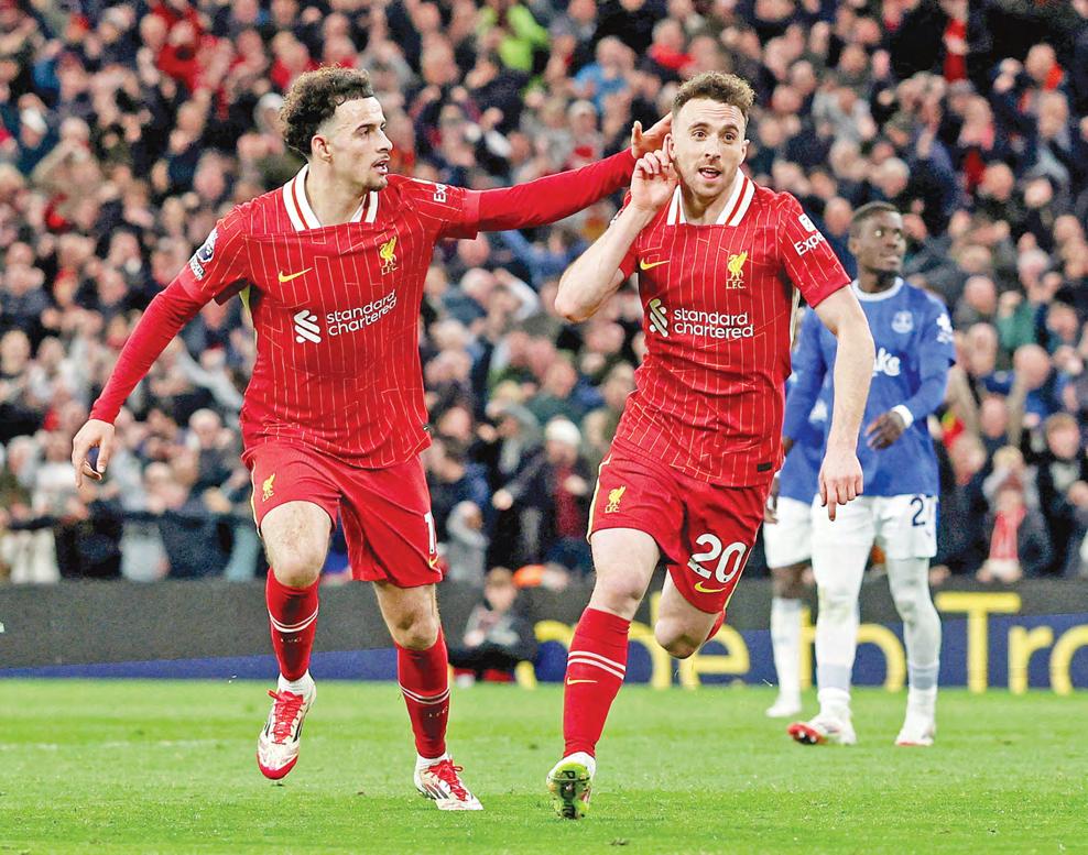 Liverpool edge closer to EPL crown