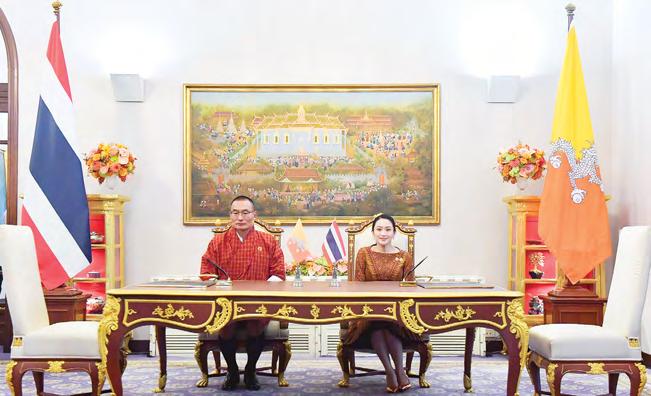 Thailand, Bhutan formally endorse trade agreement