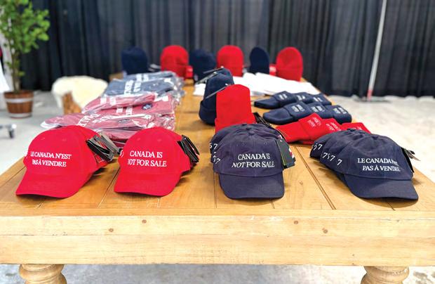 The anti-MAGA hat is going global now