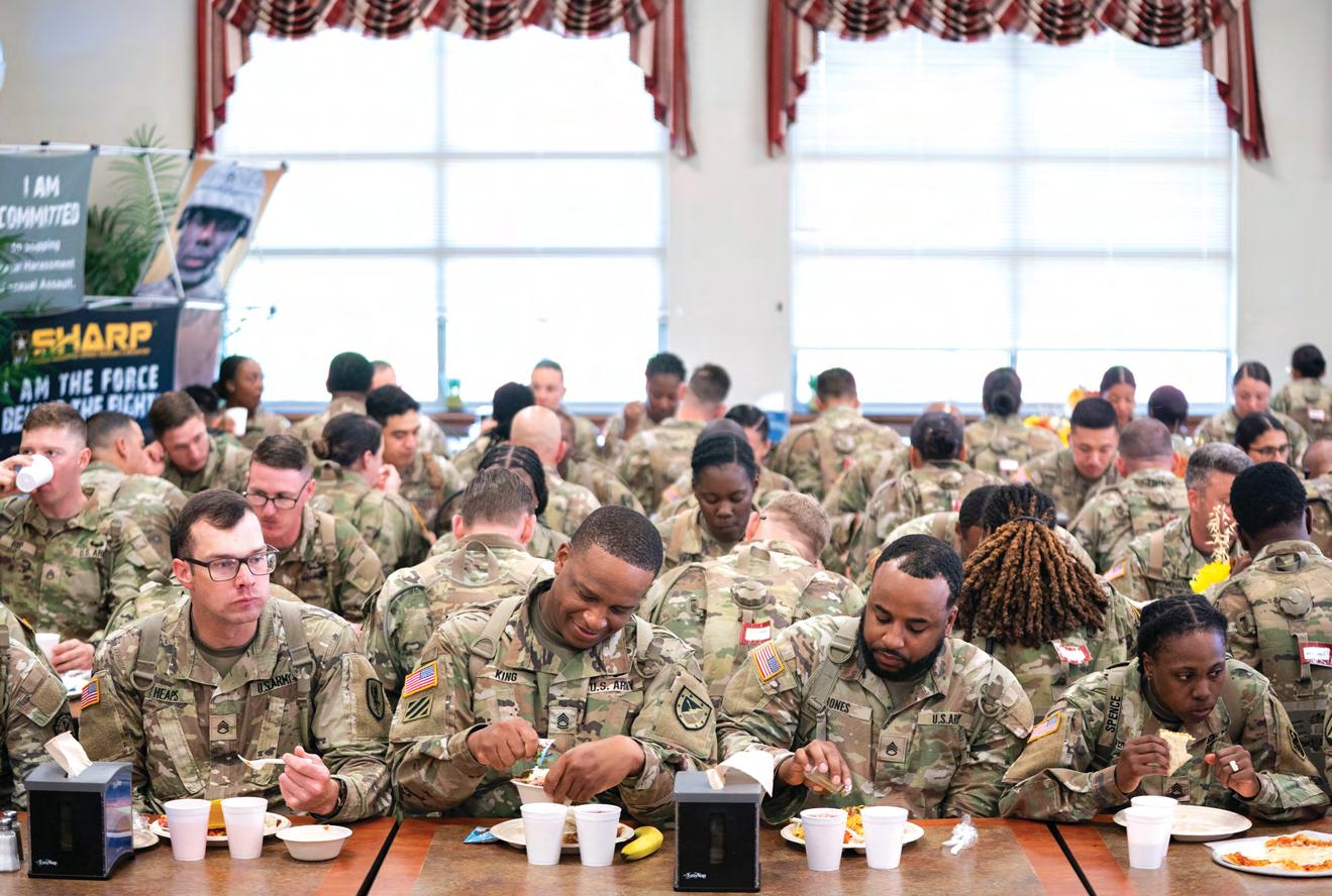 ARMY FOOD GETS A MAKEOVER