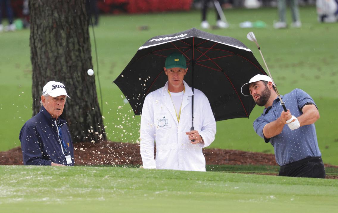 Scheffler goes for 3rd Masters title