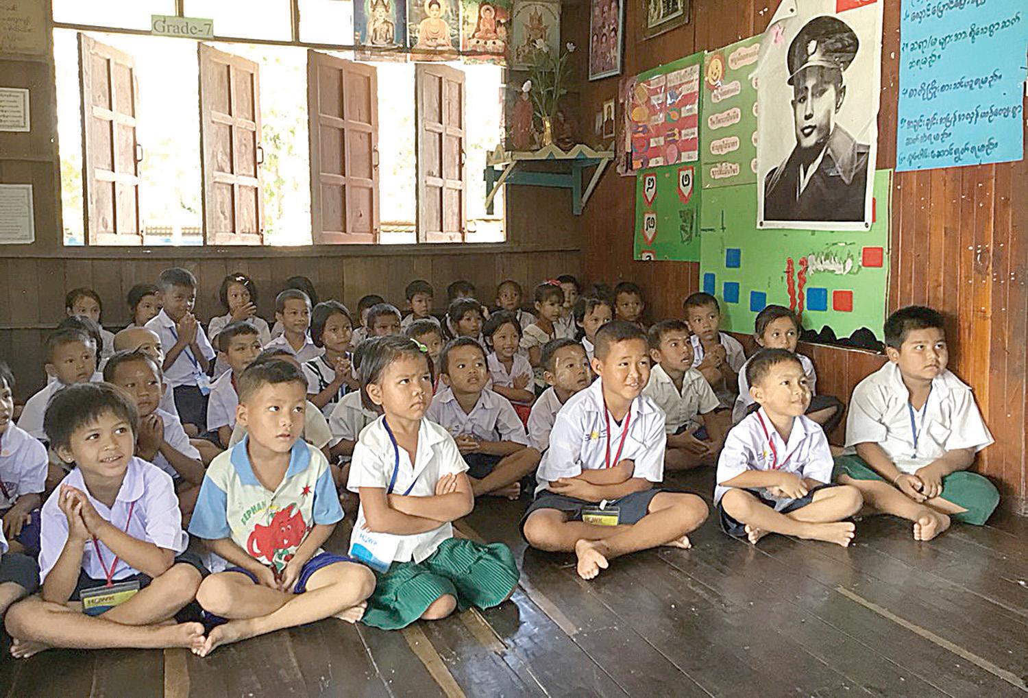 Migrant kids left behind