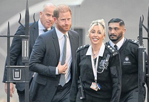 Prince Harry in court again over security downgrade